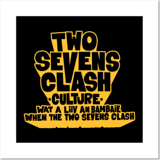 Culture - "Two Sevens Clash" Album - T-Shirt Posters and Art